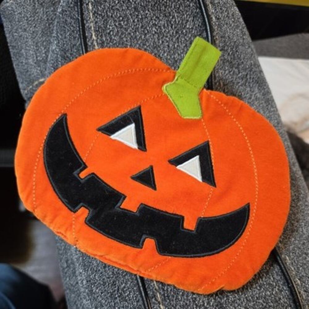 Vintage Jack O Lantern Hot Pad PUMPKIN Pot Holder Halloween Kitchen Decor